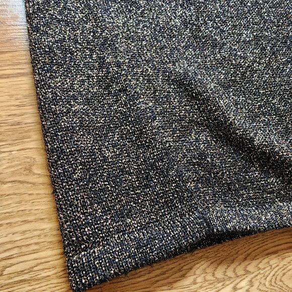 Distinctions Pullover V-Neck Sweater Womens Size 3XL Black Gold Glitter - Picture 7 of 7